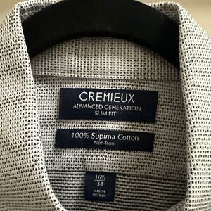Daniel Cremieux Men's Supima Cotton Shirt - Black and White